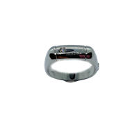 Ring Gioie Gobbo Man Anello Uomo in White Gold Diamante 0.04 Ct ANOB71BR004 - ANOB71BR004